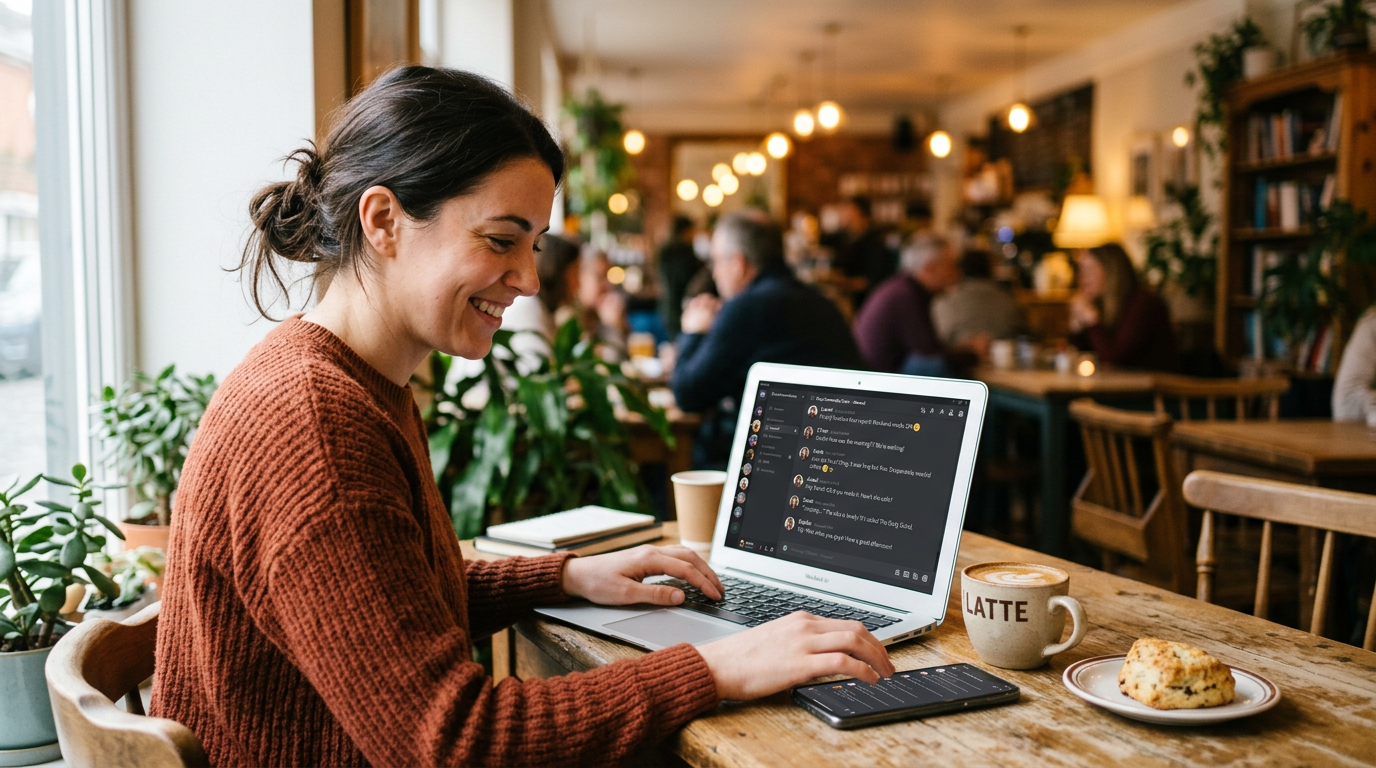 Discordコミュニティの様子