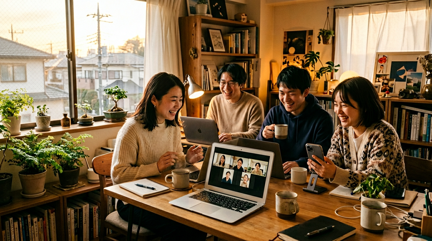 土曜朝活の様子
